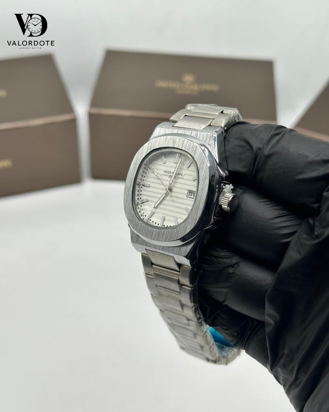 Patek Philippe White Dial Men’s Watch