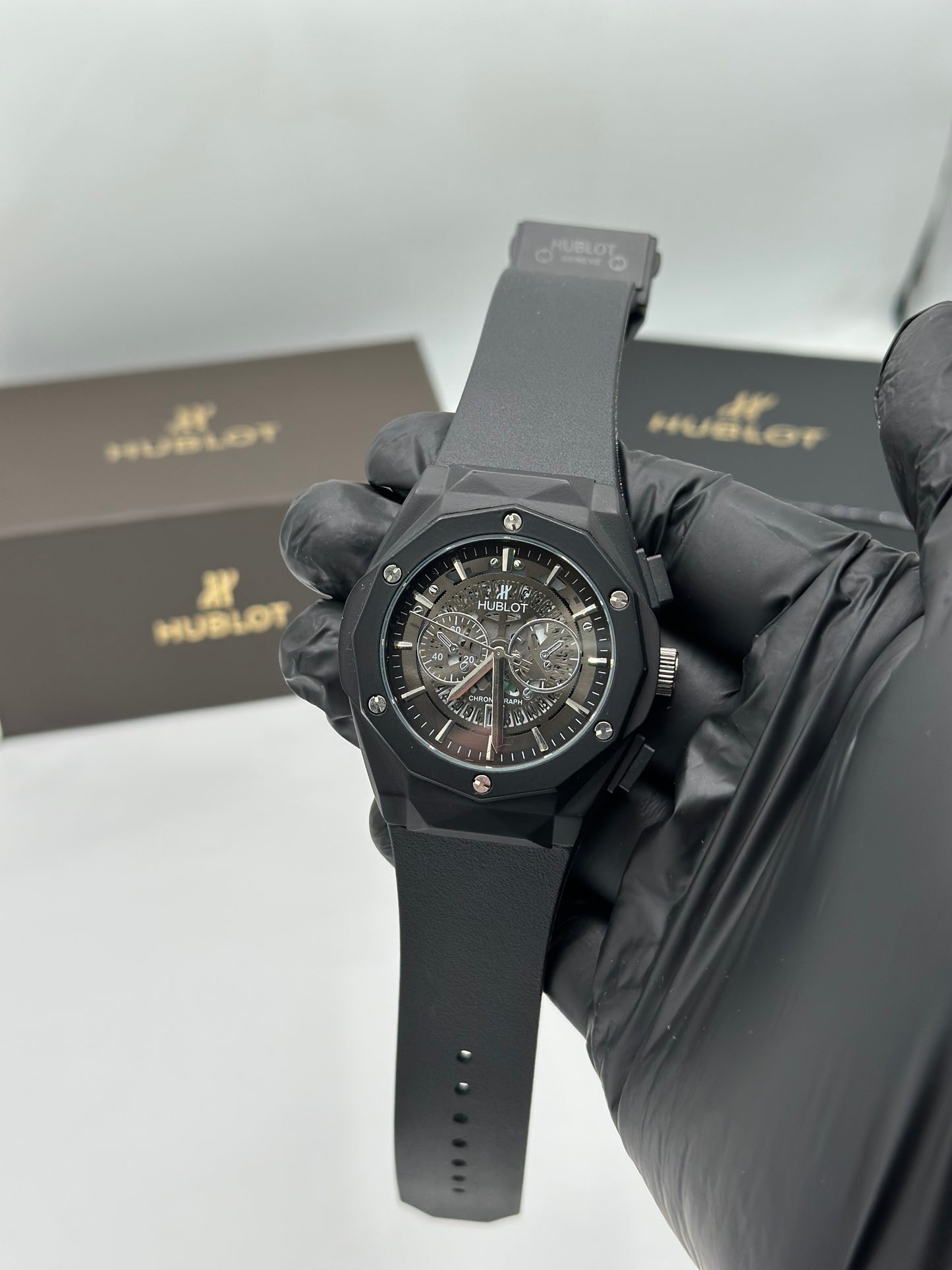 Black Chronograph Dial Men’s Watch