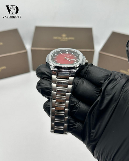 Patek Philippe Red Dial Men’s Watch