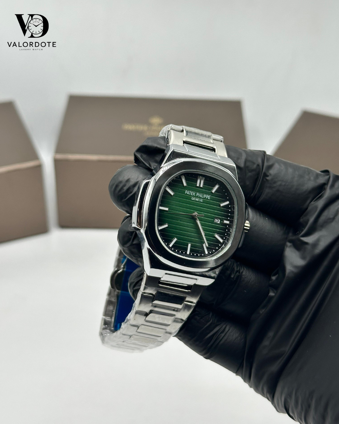 Patek Philippe Green Dial Men’s Watch