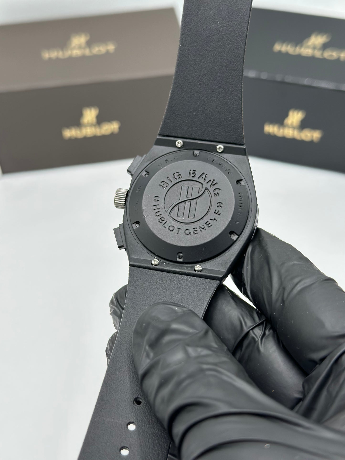 Black Chronograph Dial Men’s Watch